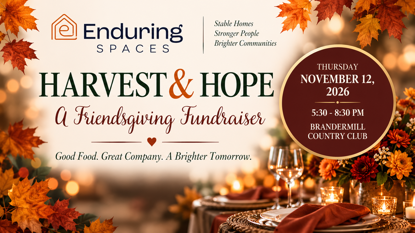Harvest & Hope Friendsgiving Fundraiser
